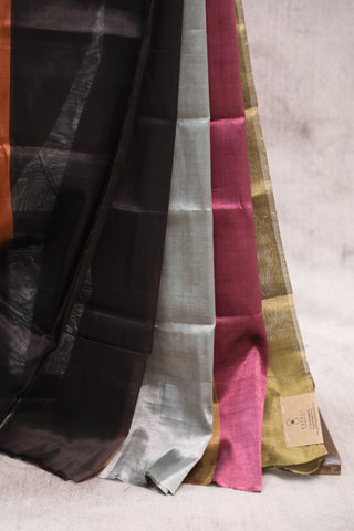 Multicolour Chanderi Tissue Silk Saree-SRMCCTSS118