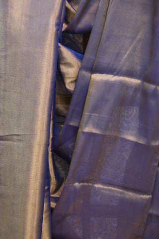 Two Tone Purple Chanderi Tissue Silk Saree-SRTTPCTSS108