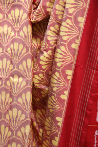 Pink Pochampalli Silk Ikat Saree-SRPPSIS130