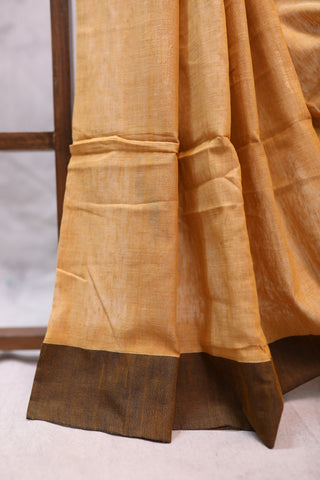 Rust Orange Cotton Rasgulla Jamdani Saree-SRRORCJS133