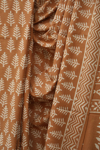 Beige HBP Cotton Saree - SRBCS1595