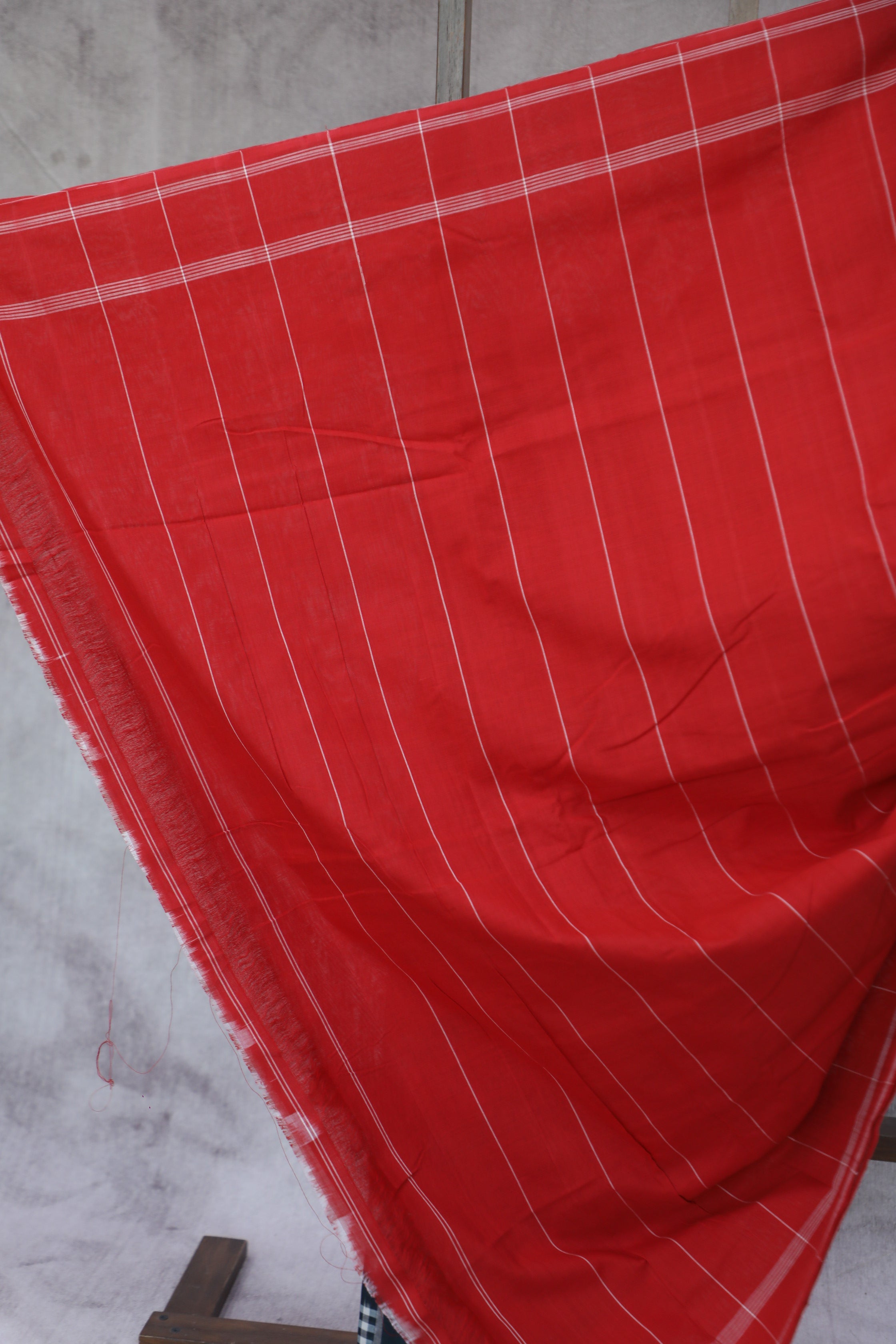 Dark Green Pochampalli Cotton Ikat Saree - SRDGPCIS295