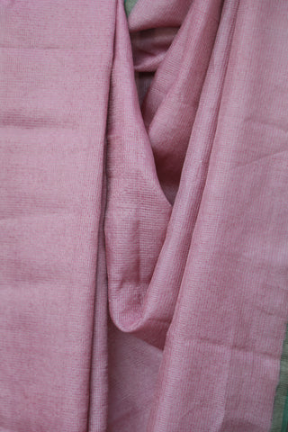 Pink Tussar Silk Saree - SRPSTSS1016