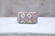 Grey Patola Clutch- SRGPC26