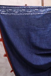 Blue HBP Cotton Saree-SRBCS184