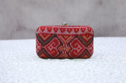 Red Patola Clutch- SRRPC01