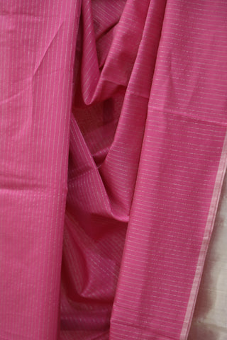 Pink Maheshwari Organza Silk Saree-SRPMOSS02EX