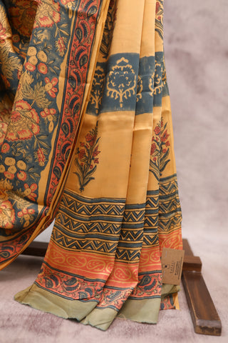 Peach HBP Modal Silk Saree - SRPMSS106