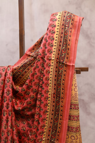 Pink HBP Modal Silk Saree - SRPMSS115