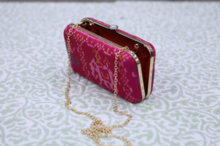 Pink Patola Clutch- SRPPC27