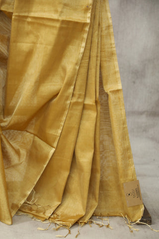 Gold Tissue Maheshwari Saree - SRGTMS132EX