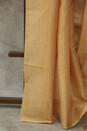 Peach Maheshwari Tissue Saree - SRPMTS125EX