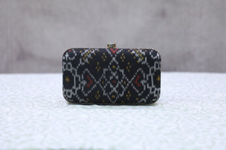 Black Patola Clutch- SRBPC05