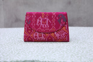 Pink Patola Clutch- SRPPC31