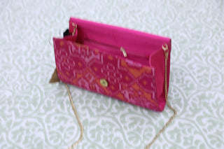 Pink Patola Clutch- SRPPC31