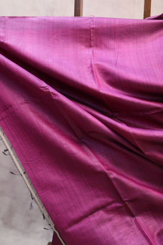 Purple Tussar Silk With Heavy Pallu Saree - SRPTSHPS729