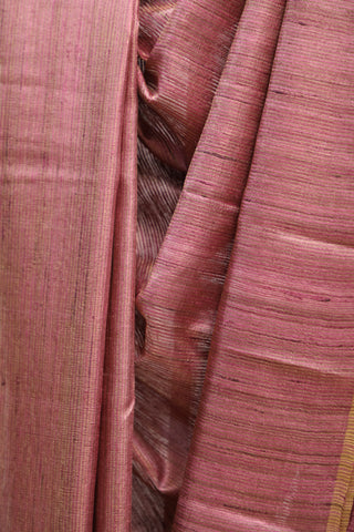 Pink Tussar Silk Saree-SRPTSS791