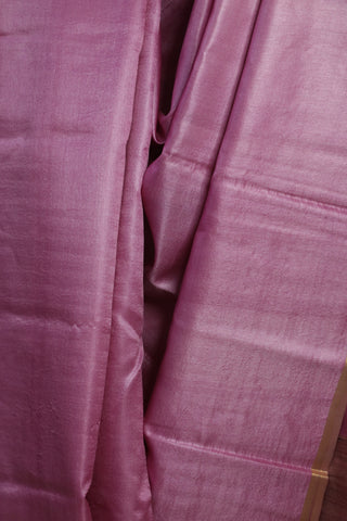 Pink Tussar Silk Saree-SRPTSS814