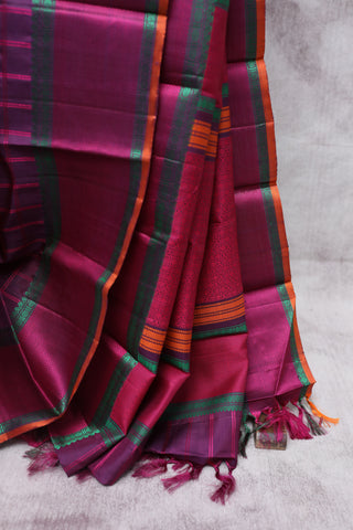 Purple Kanjeevaram Silk Saree-SRPKSS358