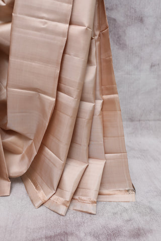 Beige Kanjeevaram Silk Saree-SRBKSS322