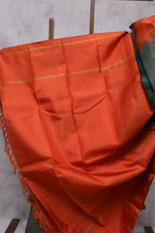 Green Kanjeevaram Silk Saree-SRGKSS311