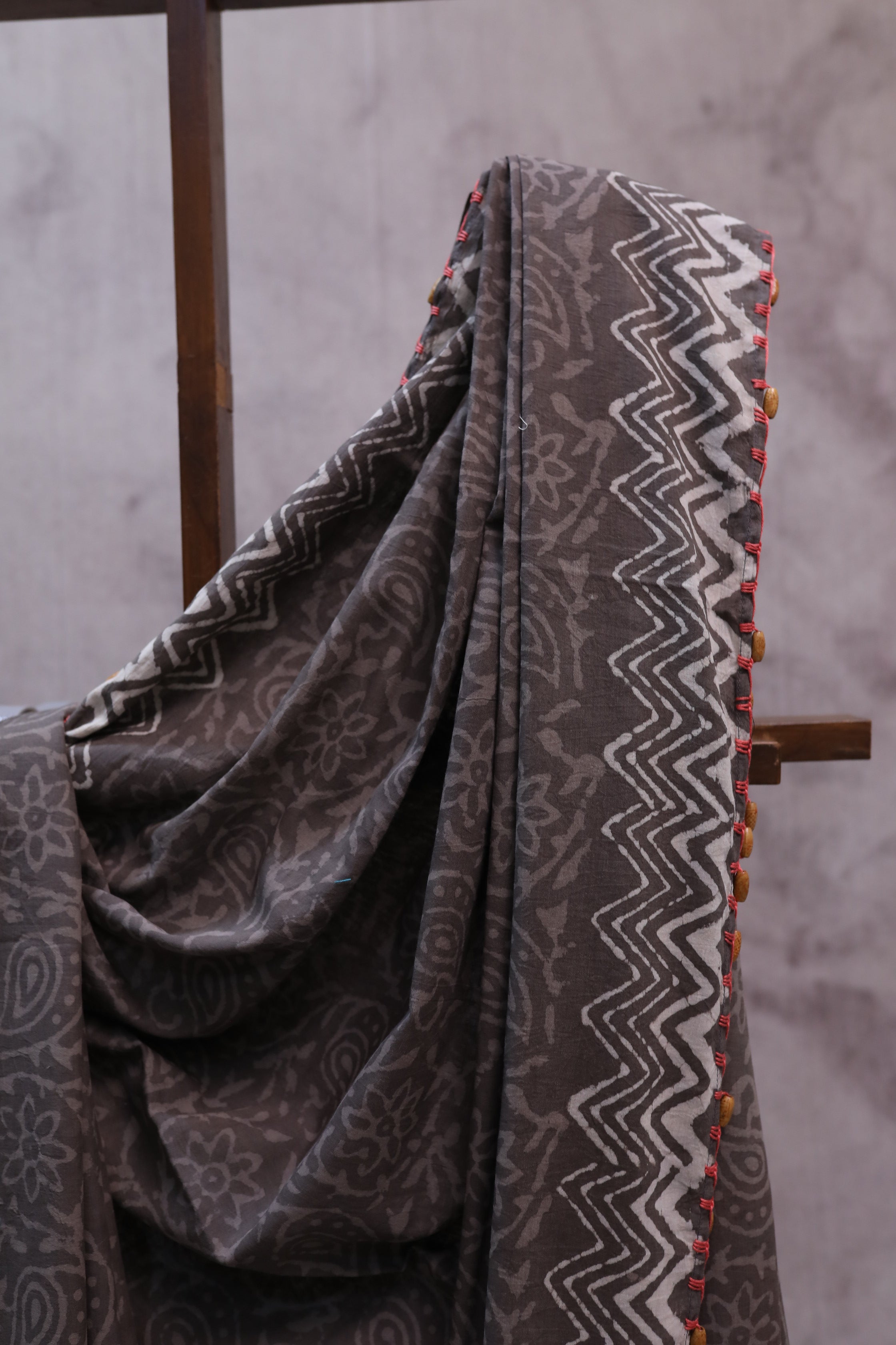 Kashish HBP Cotton Saree With Beads-SRKCS201