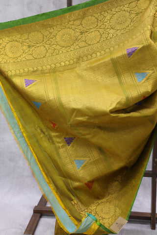 Wine Gadwal Silk Saree - SRWGSS401