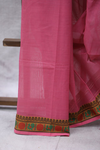 Pink Kanchi Cotton Saree-SRPK CS97EX