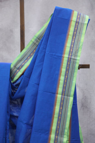 Blue Kanchi Cotton Saree-SRBKCS20EX