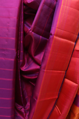 Violet Kanjeevaram Silk Saree-SRVKSS331