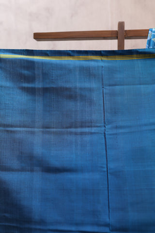 Teal Blue Rajkot Patola Silk Saree - SRTBRPSS201