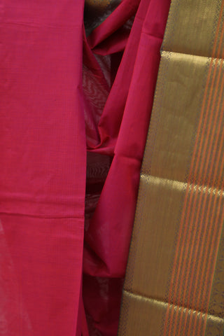 Pink Kanchi Cotton Saree-SRPLGKCS71EX