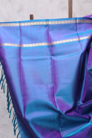 Violet Kanjeevaram Silk Saree-SRVKSS204