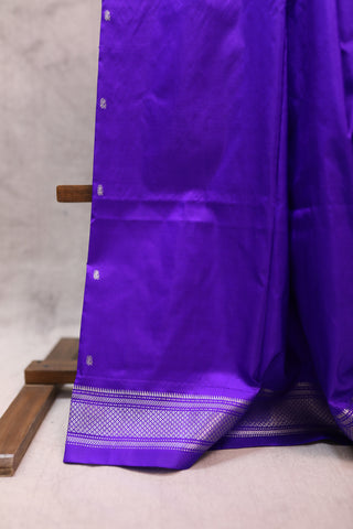 Violet Silk Paithani Saree - SRVSPS382