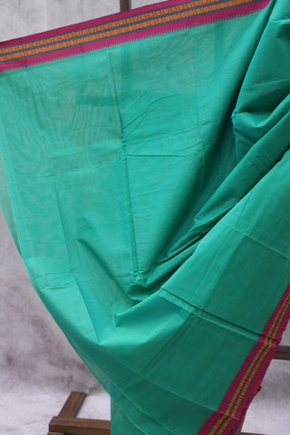 Light Green Kanchi Cotton Saree - SRSIGKCS114EX