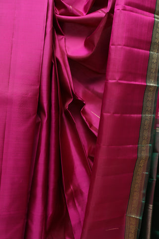 Fuchsia Pink Kanjeevaram Silk Saree-SRFPKSS224