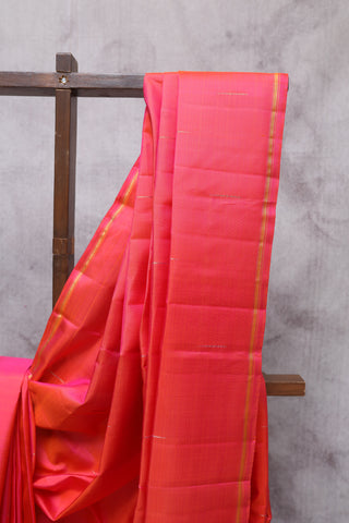 Two Tone Pink Kanjeevaram Silk Saree-SRTTPKSS249