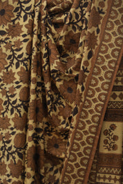 Beige HBP Cotton Saree - SRBCS1773