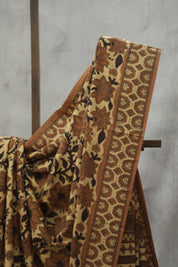 Beige HBP Cotton Saree - SRBCS1773