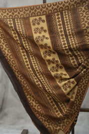 Beige HBP Cotton Saree - SRBCS1773