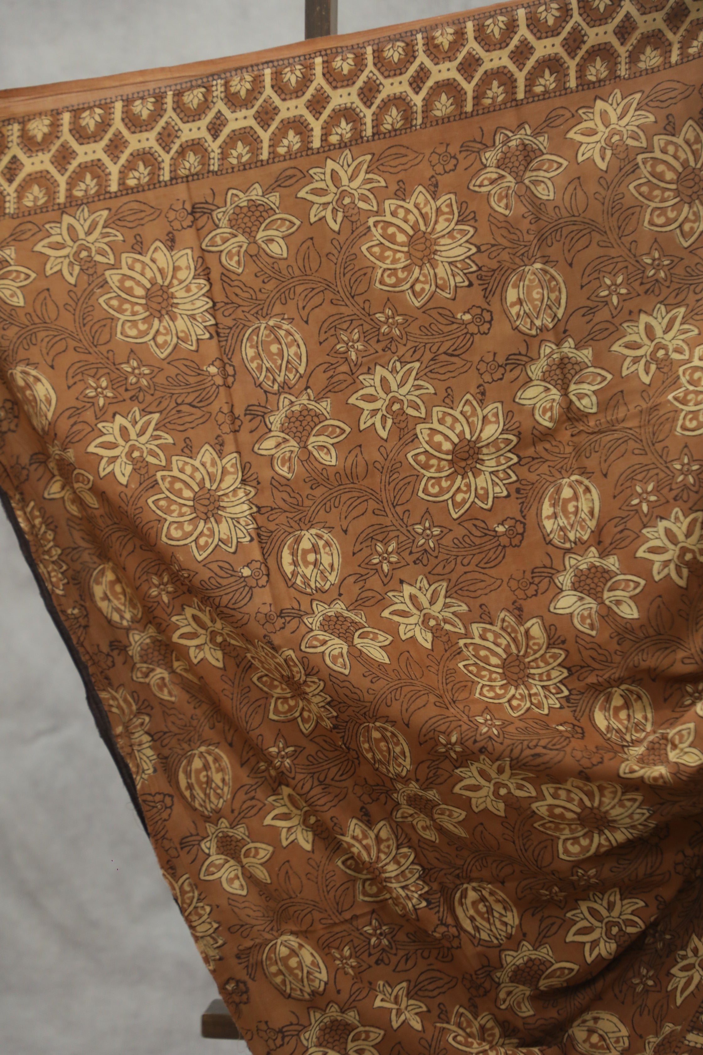 Beige HBP Cotton Saree - SRBCS1773