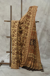 Beige HBP Cotton Saree - SRBCS1797