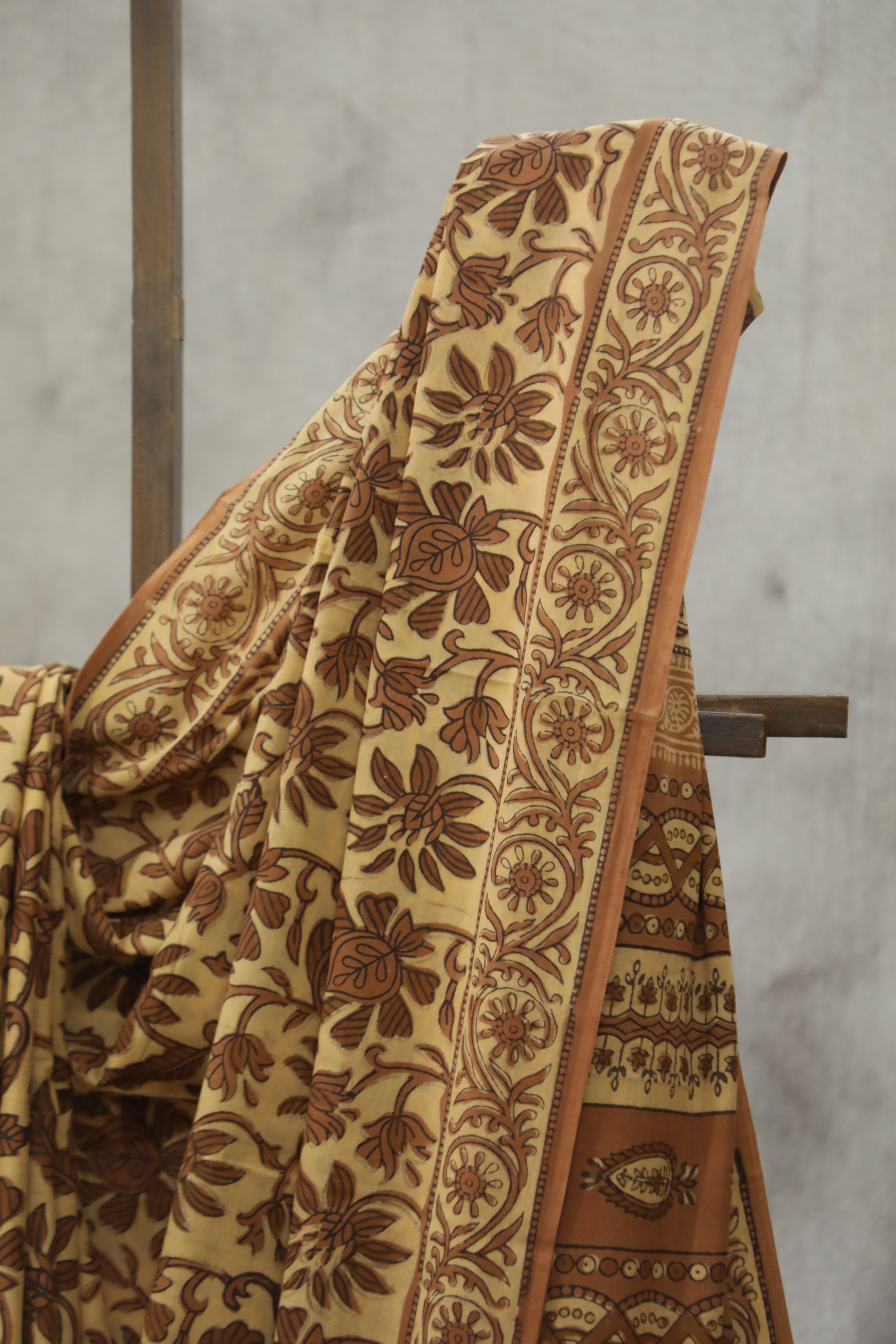 Beige HBP Cotton Saree - SRBCS1797