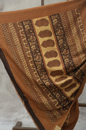 Beige HBP Cotton Saree - SRBCS1798