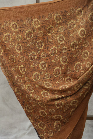 Beige HBP Cotton Saree - SRBCS1798