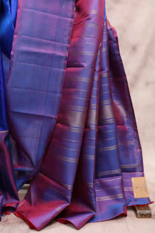 Blue Kanjeevaram Silk Saree - SRBKSS514