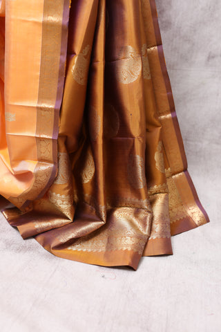 Light Biscuit Kanjeevaram Silk Saree-SRLBKSS213