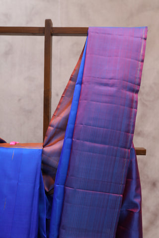 Blue Kanjeevaram Silk Saree - SRBKSS514