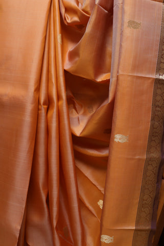 Light Biscuit Kanjeevaram Silk Saree-SRLBKSS213