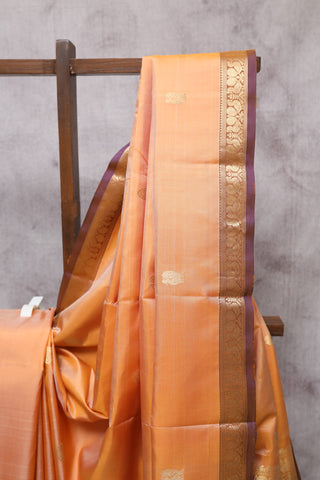 Light Biscuit Kanjeevaram Silk Saree-SRLBKSS213